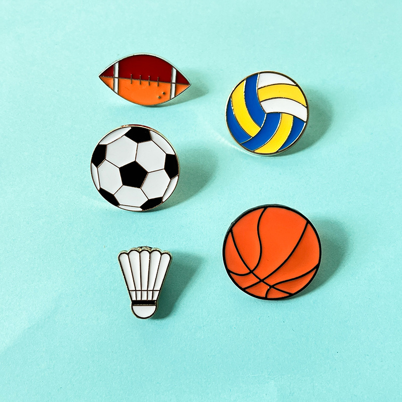 Badminton Icon - Juego de broches de pelota deportiva