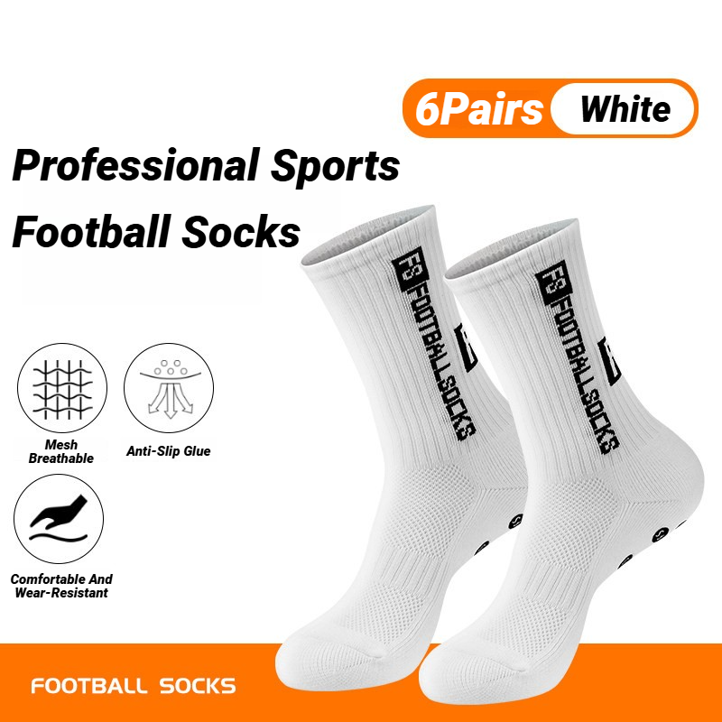 Ankle Support Badminton - 6 pares de calcetines antideslizantes para