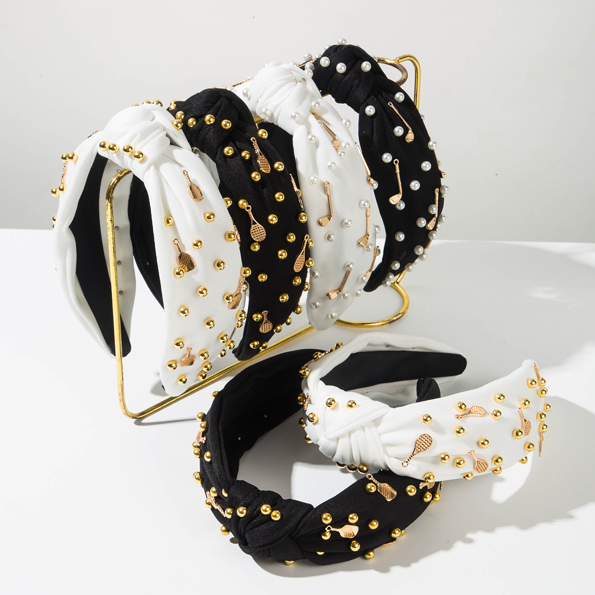 Badminton Racket - Diadema deportiva para mujer con diseño