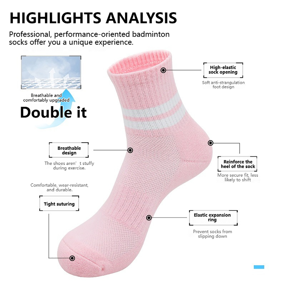 Calcetines Deportivos Profesio - Ankle Support Badminton reseña y precio