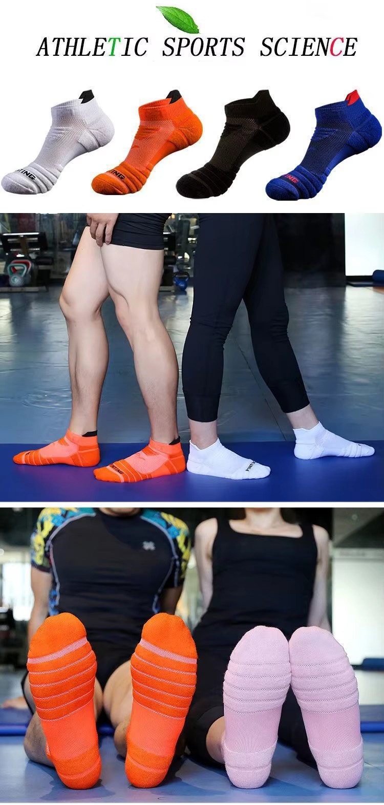 Calcetines Deportivos para Hom - Ankle Support Badminton reseña y precio